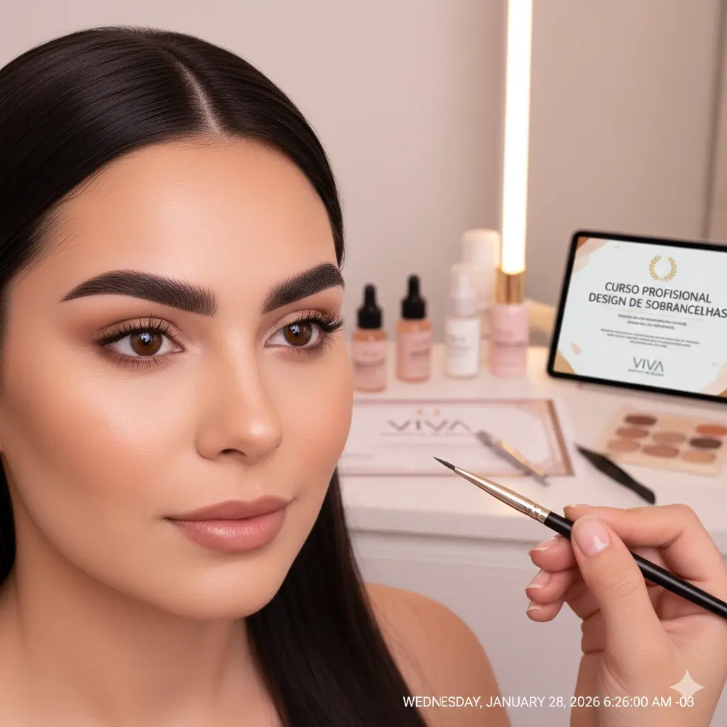 Curso Designer de Sobrancelhas